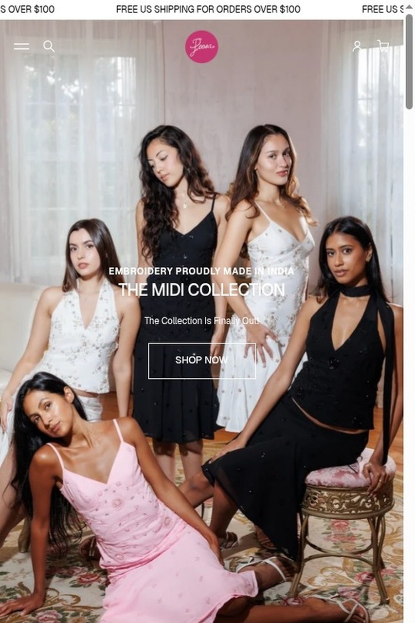 Isla featured on Poosa homepage — The Midi Collection